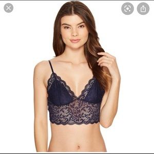 HANKY PANKY Queen Anne's Lace Long-line Bralette